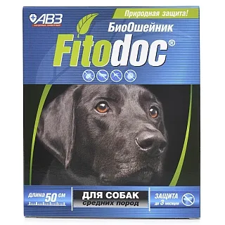FITODOC® ошейник репеллентный для собак : описание, применение, купить по цене производителя